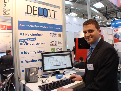 DECOIT-Stand am Bremer Gemeinschaftsstand